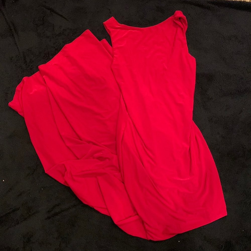 CLUB OF LONDON red maxi dress